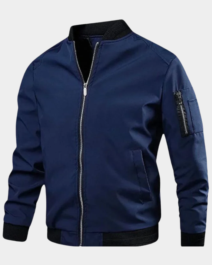 Modern Edge Bomber Jacket