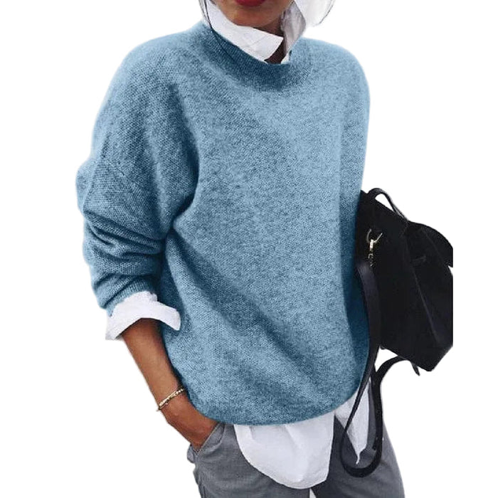 Oversized Cashmere Crew-Neck Jumper