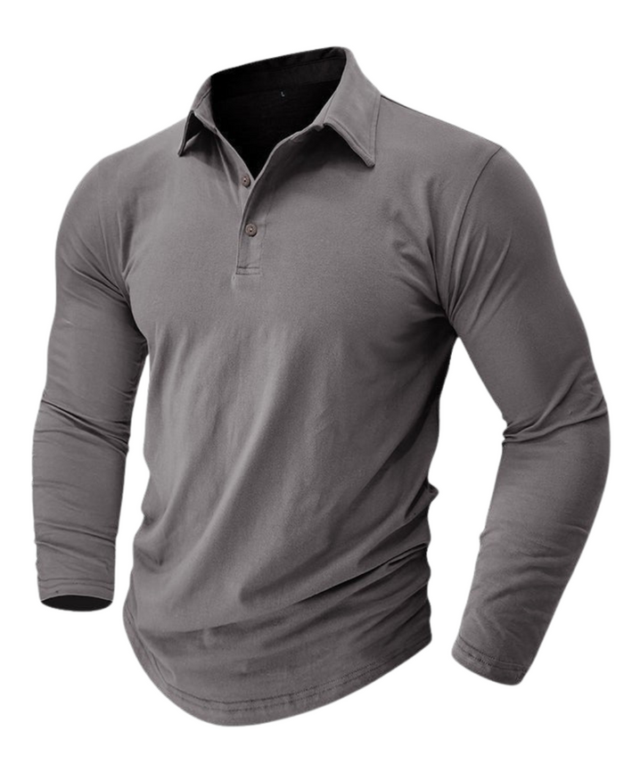 Modern Long Sleeve Polo