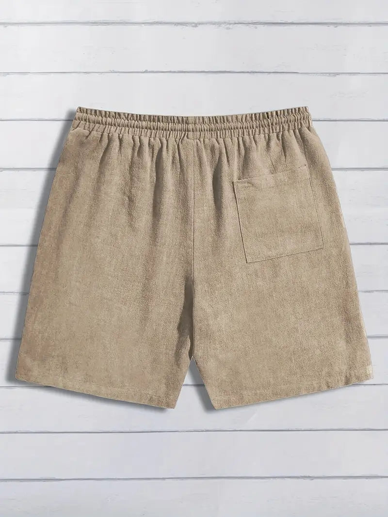 Essential Linen Drawstring Shorts