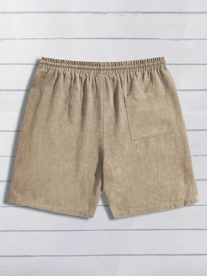 Essential Linen Drawstring Shorts