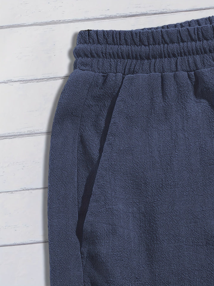 Essential Linen Drawstring Shorts