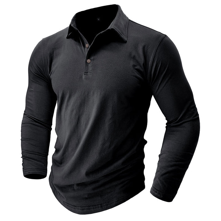 Modern Long Sleeve Polo