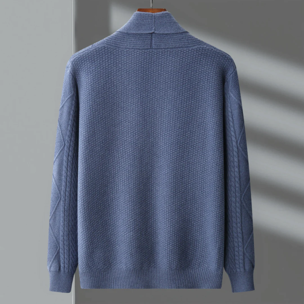 Savoca Merino Wool Cardigan