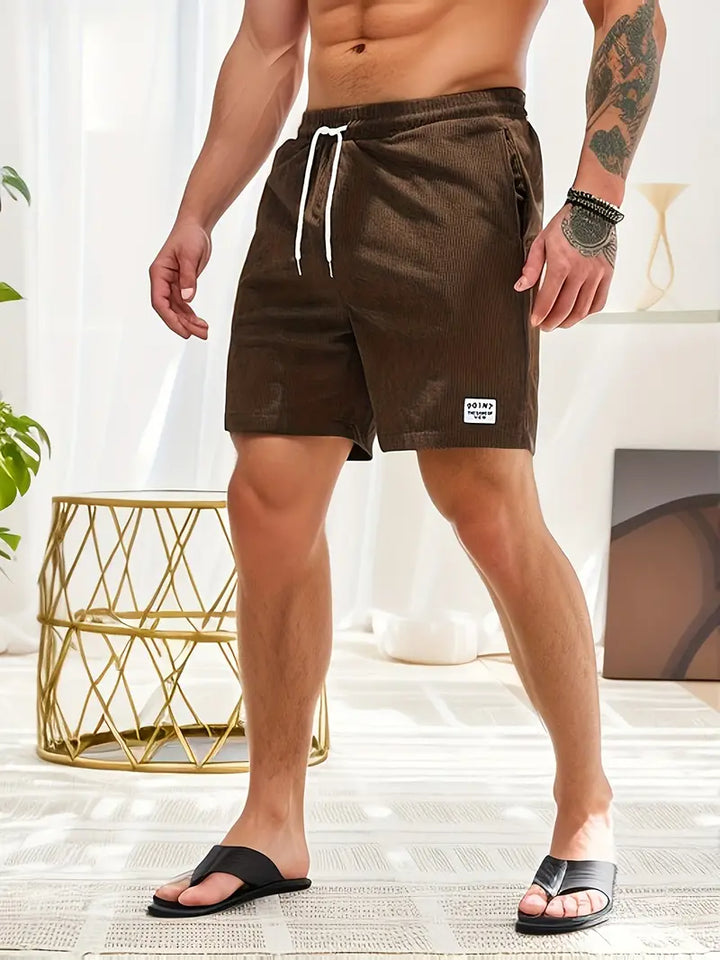 Everyday Corduroy Drawstring Shorts