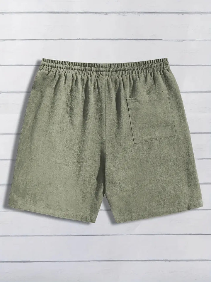 Essential Linen Drawstring Shorts
