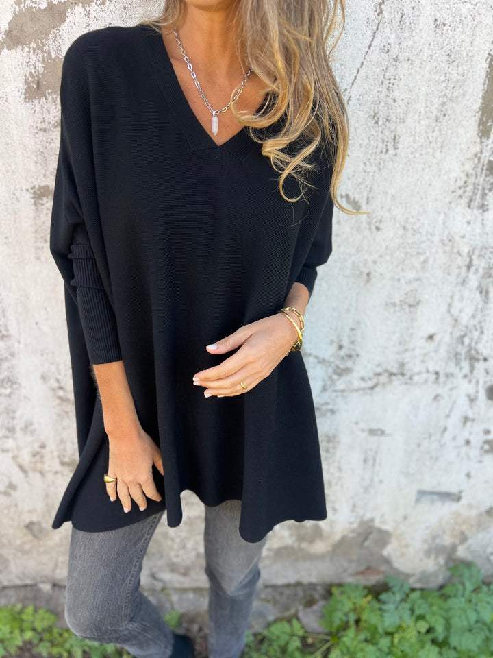 Cashmere Poncho Jumper