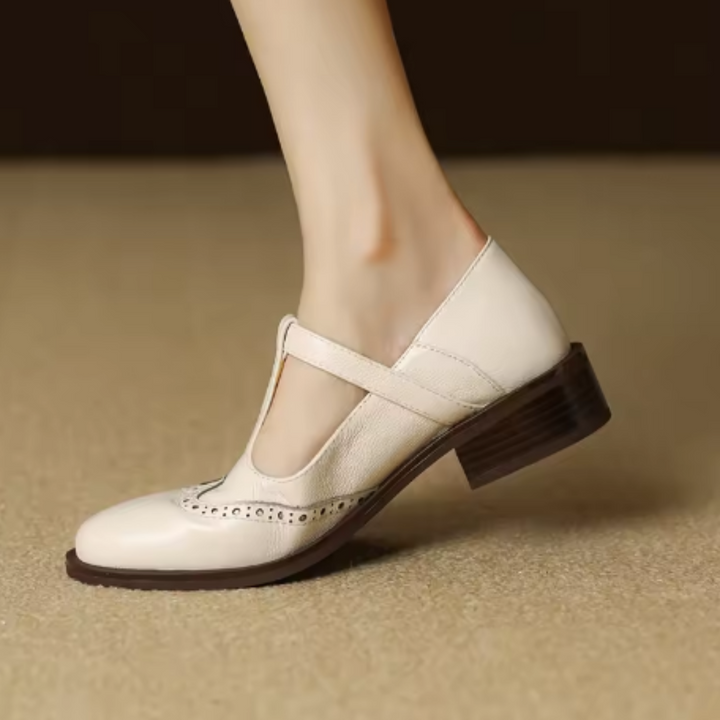 Brogue T-Bar Mary Janes