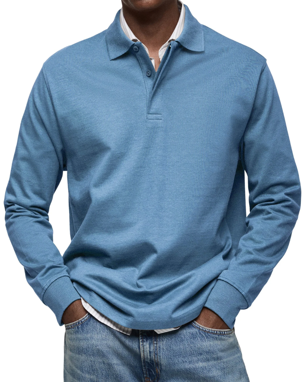 Casual Polo Sweater