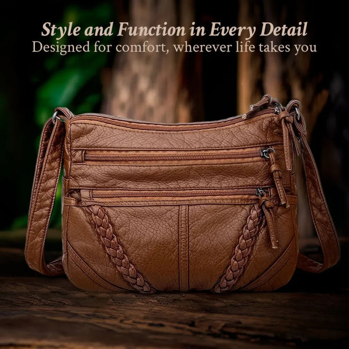 Soft Leather Crossbody Bag