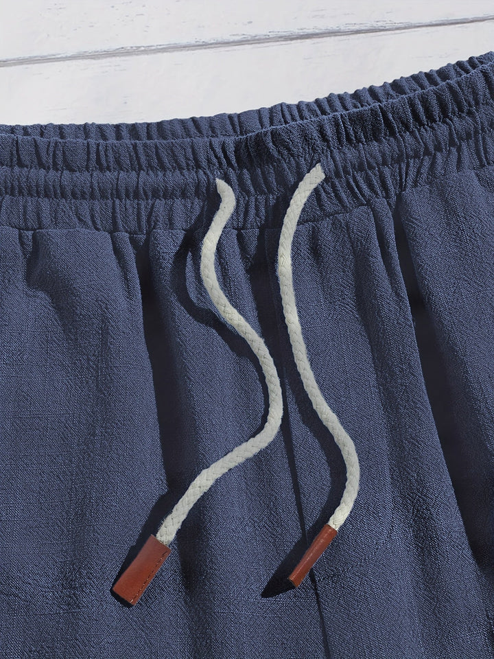 Essential Linen Drawstring Shorts