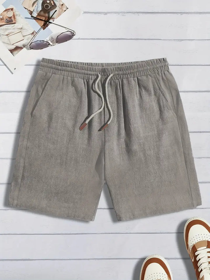 Essential Linen Drawstring Shorts