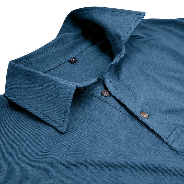 Modern Long Sleeve Polo