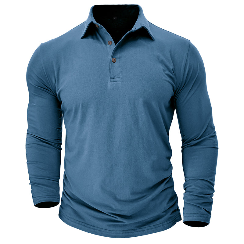 Modern Long Sleeve Polo