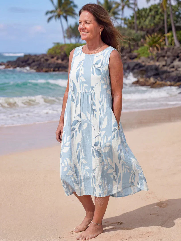 Kamilia | Quiet Shore Midi Dress
