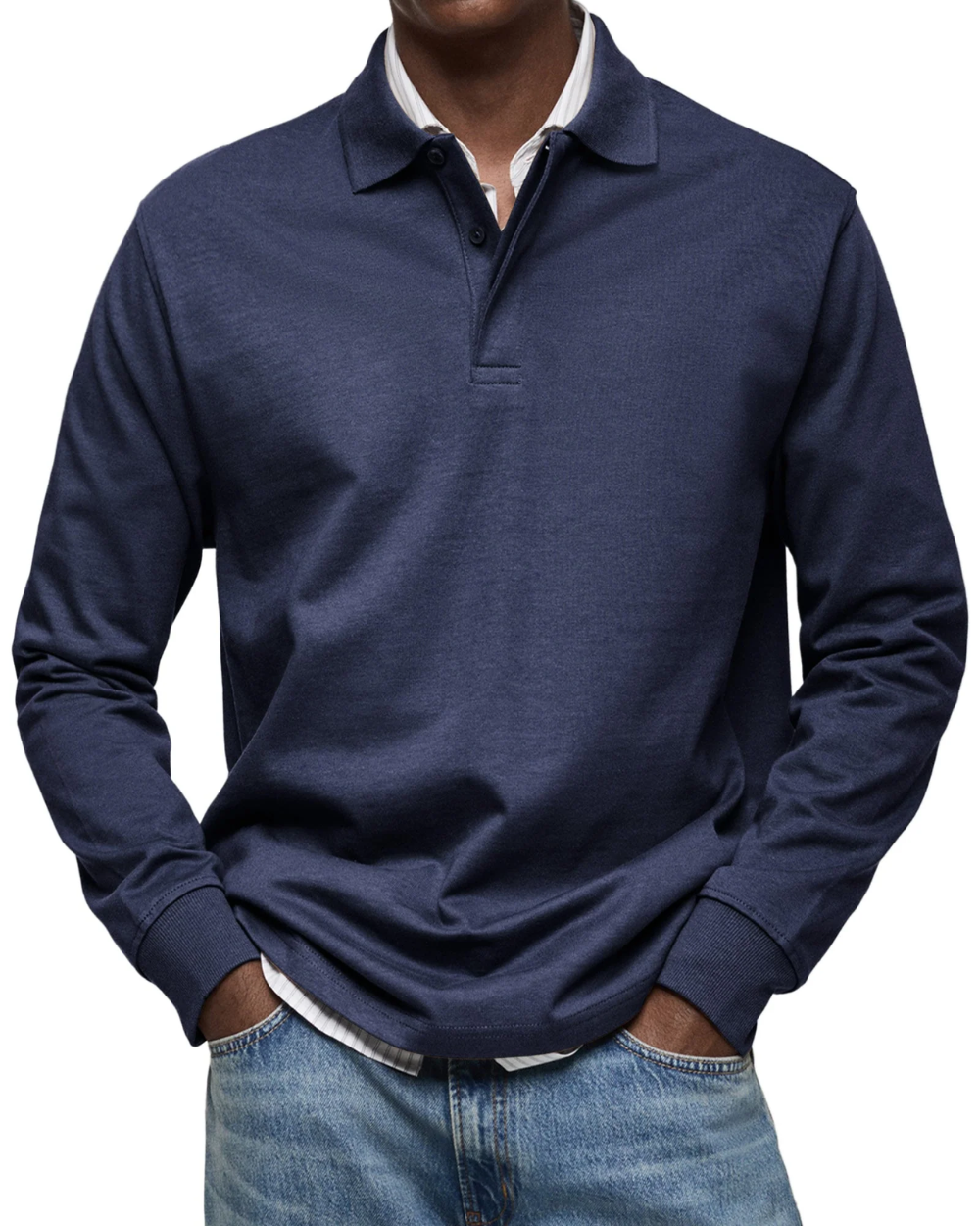 Casual Polo Sweater