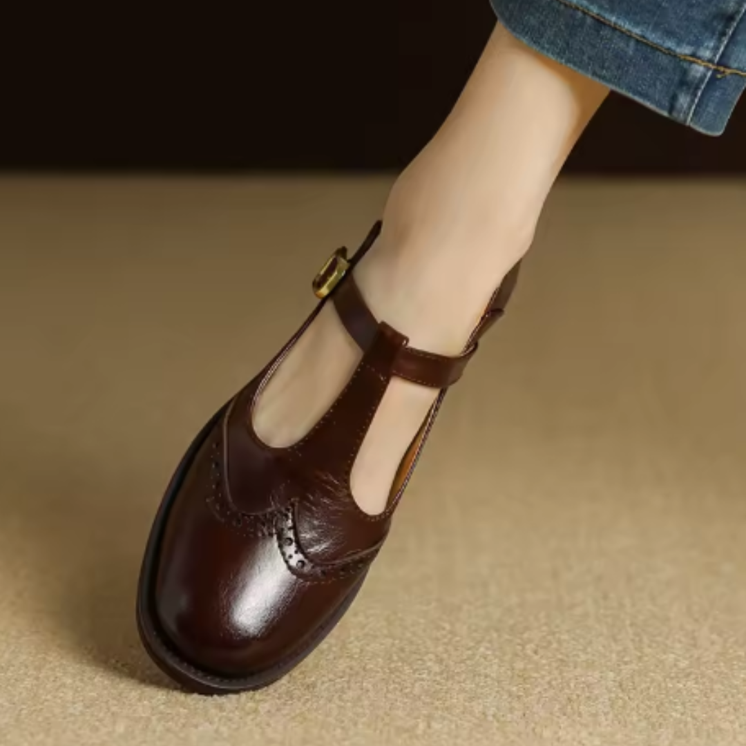 Brogue T-Bar Mary Janes