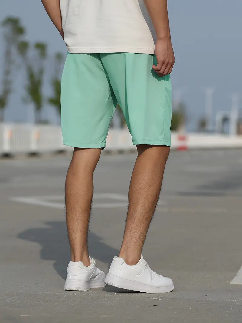 Smooth Stretch Drawstring Shorts