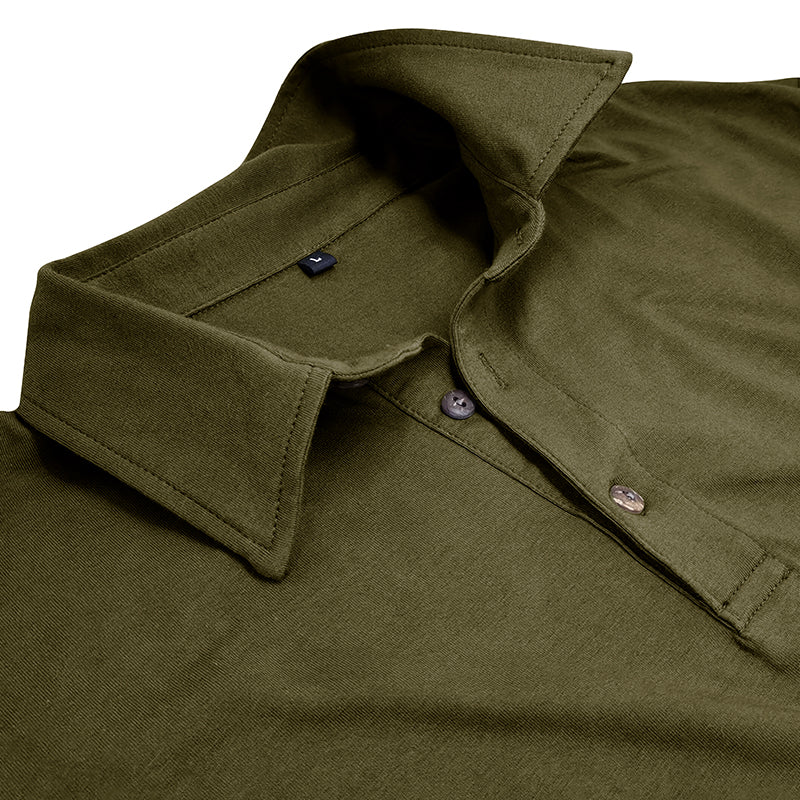 Modern Long Sleeve Polo