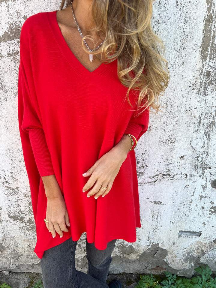 Cashmere Poncho Jumper