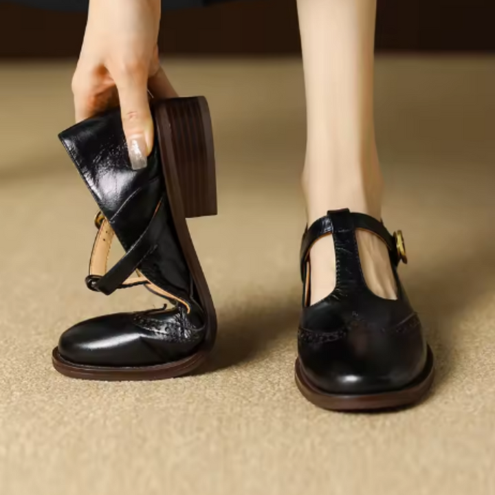 Brogue T-Bar Mary Janes
