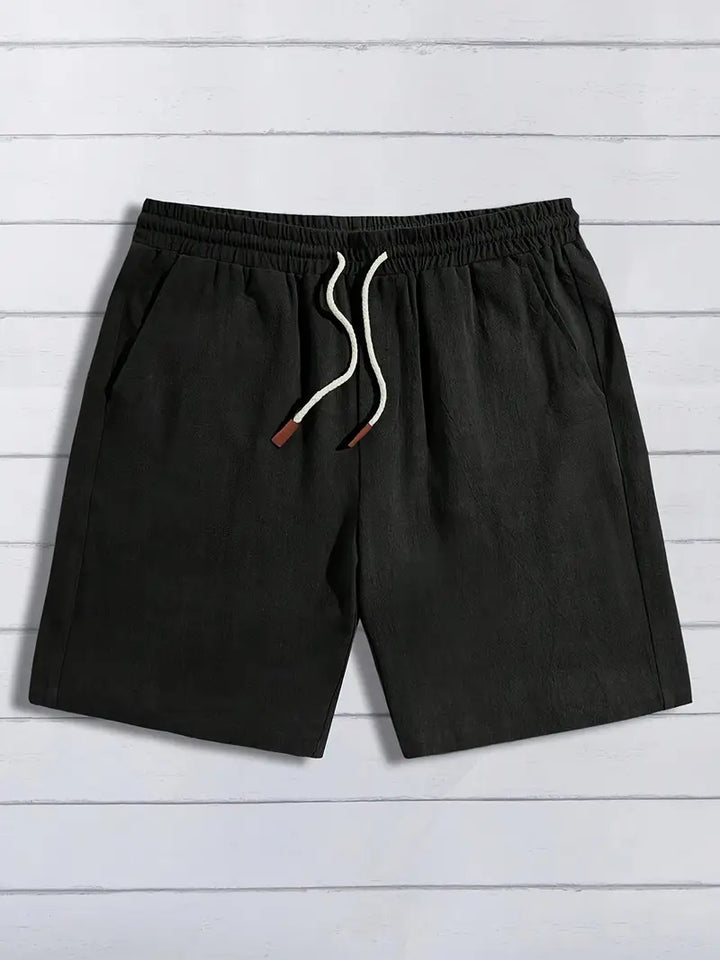 Essential Linen Drawstring Shorts