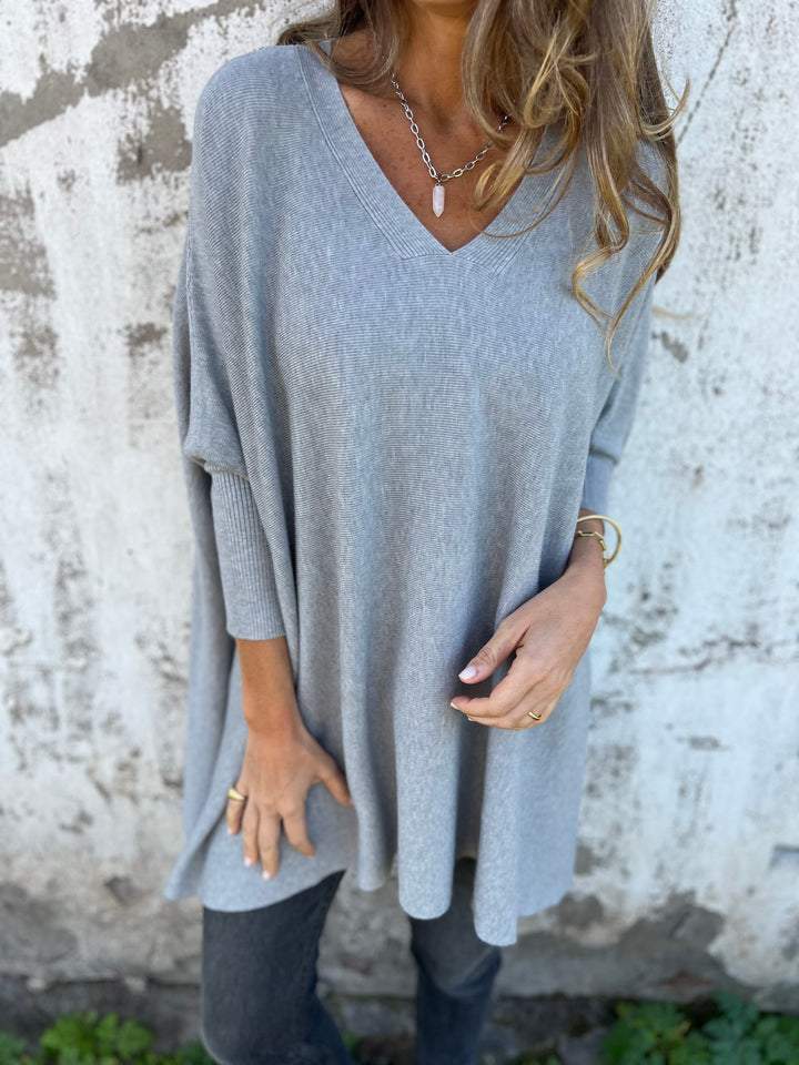 Cashmere Poncho Jumper