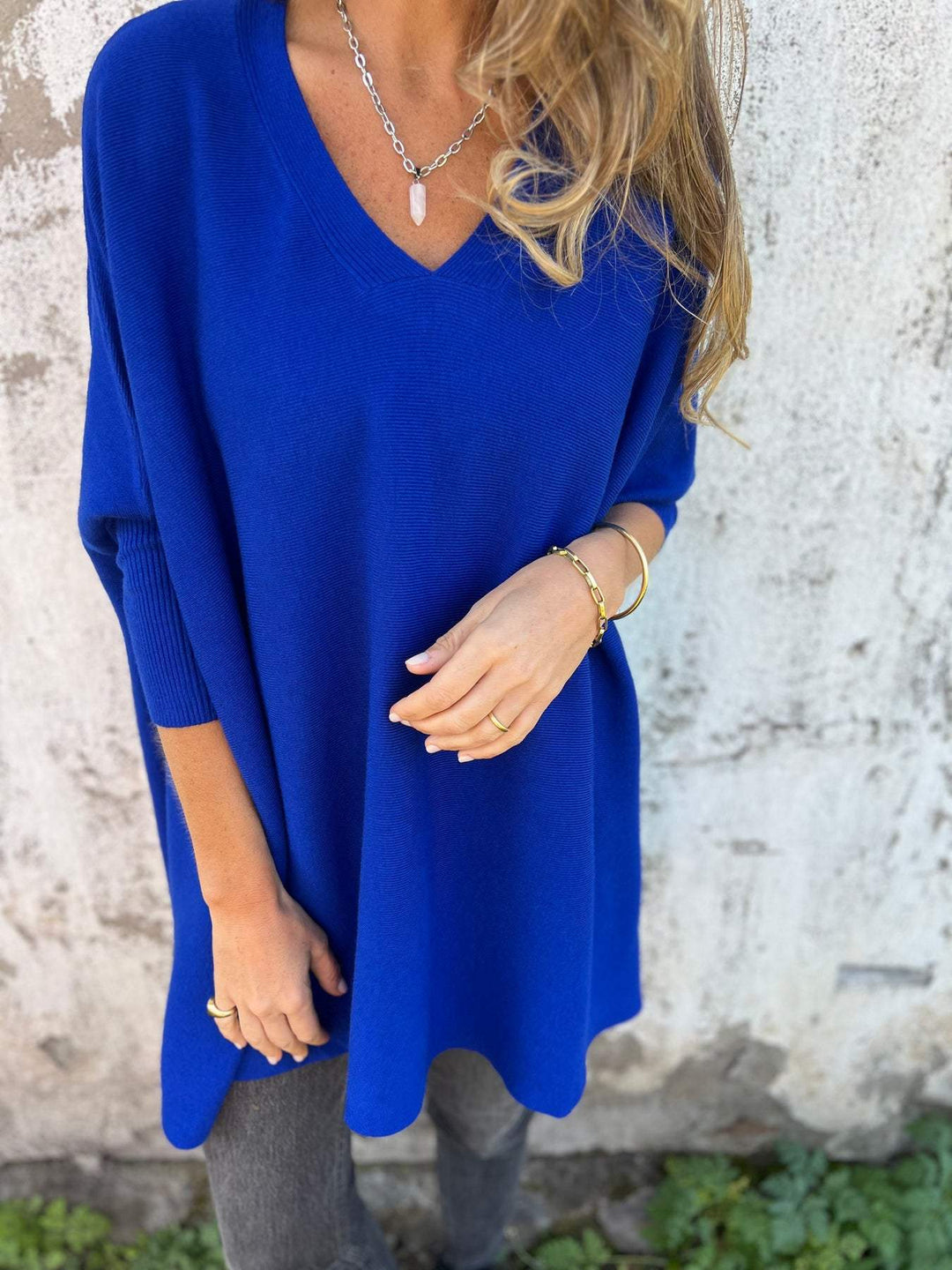 Cashmere Poncho Jumper