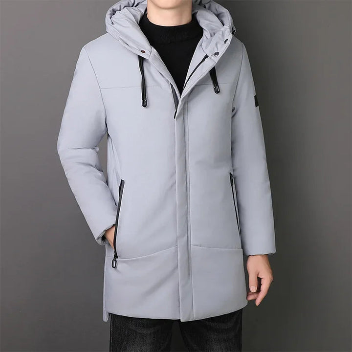Elegant Long Men's Jacket