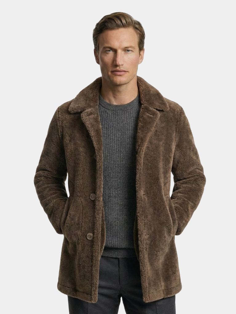 Reversible Double-Breasted Coat