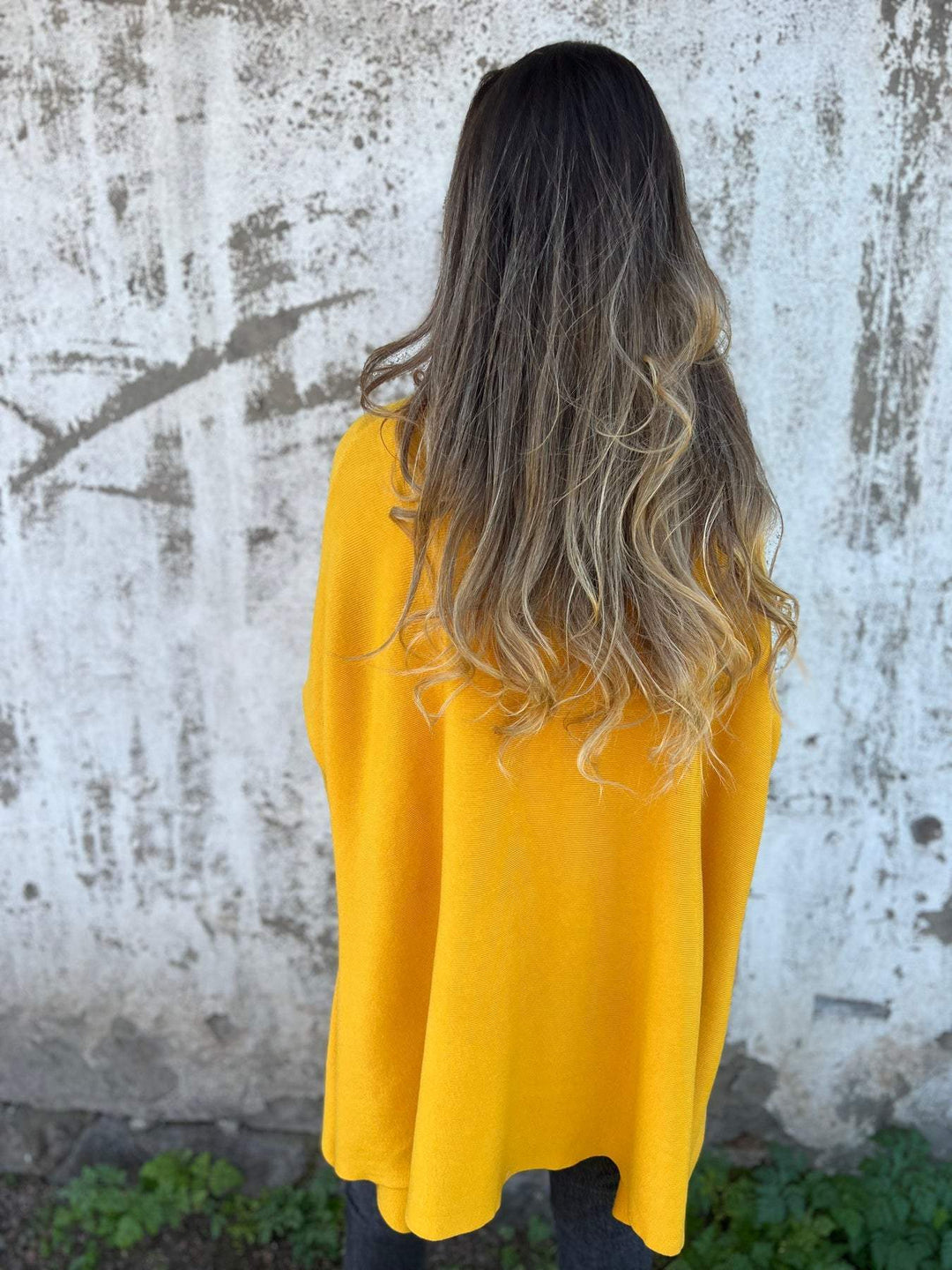 Cashmere Poncho Jumper