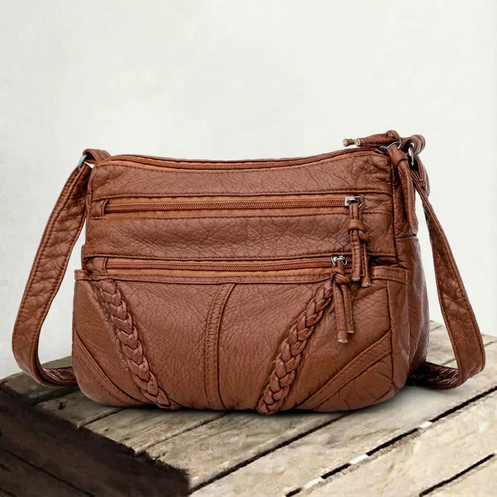 Soft Leather Crossbody Bag