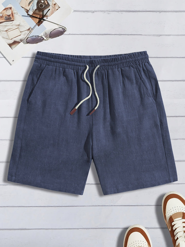 Essential Linen Drawstring Shorts