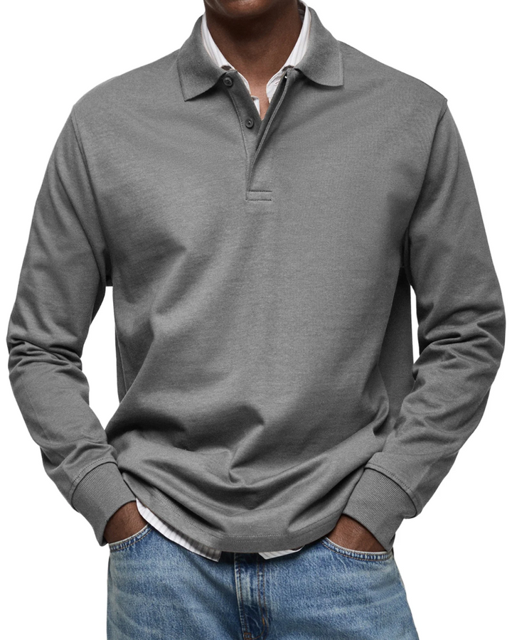 Casual Polo Sweater