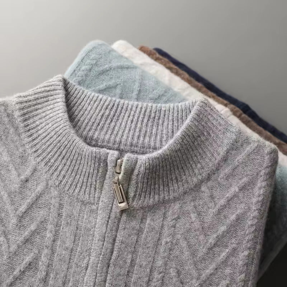 Verona Cashmere Pattern Vest
