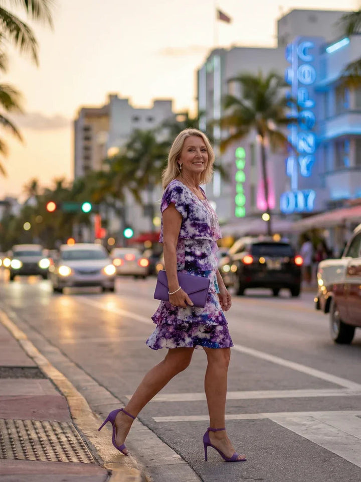 Zaya | Light Bloom Knee Length Dress