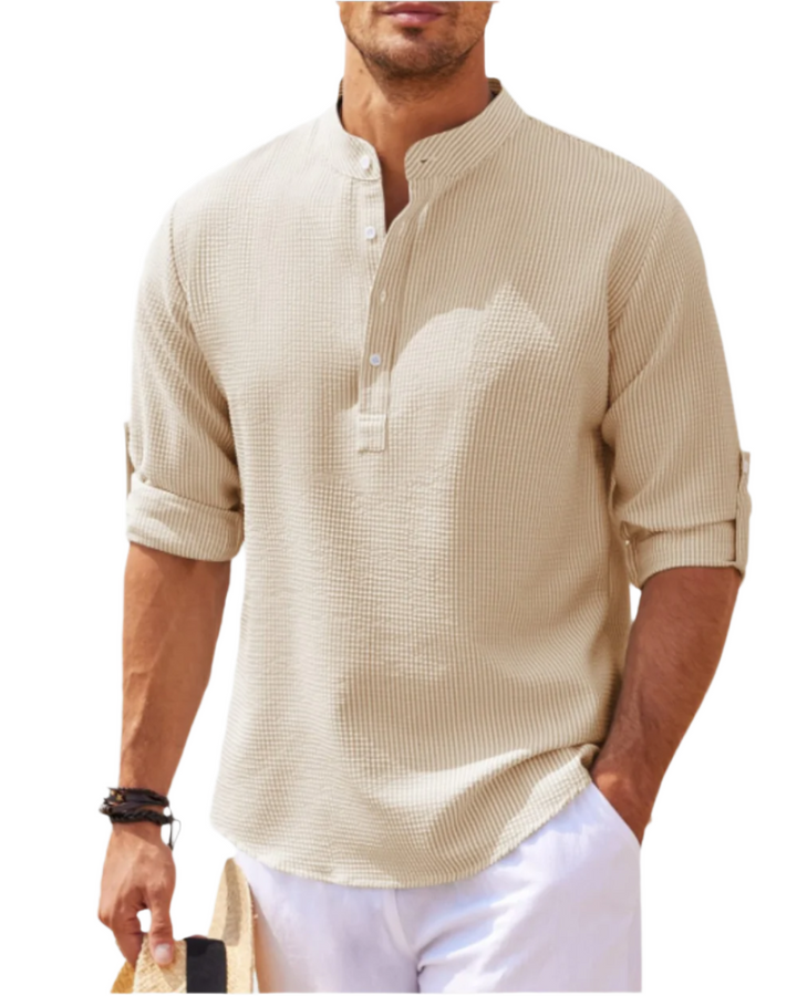 Long Sleeved Polo Shirt