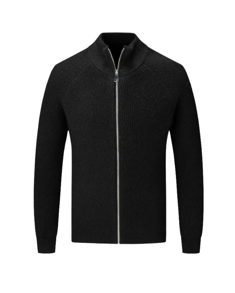 Four Seasons Merino Wool Zipped Cardigan