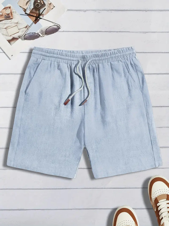 Essential Linen Drawstring Shorts