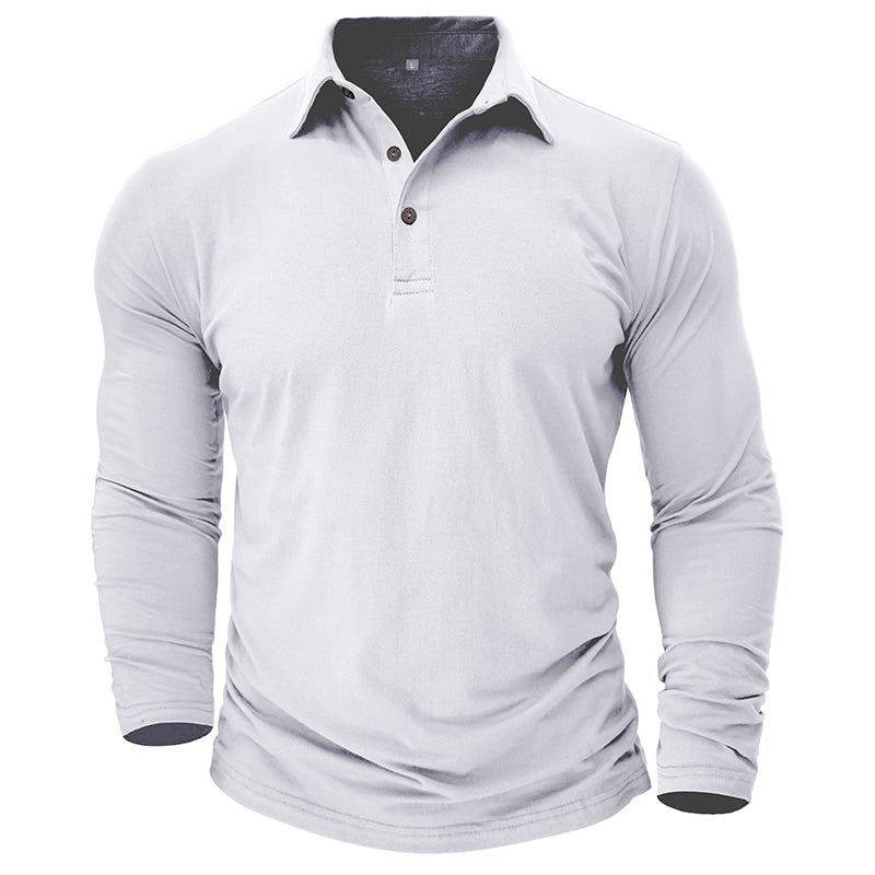 Modern Long Sleeve Polo
