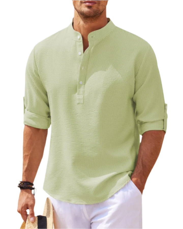 Long Sleeved Polo Shirt