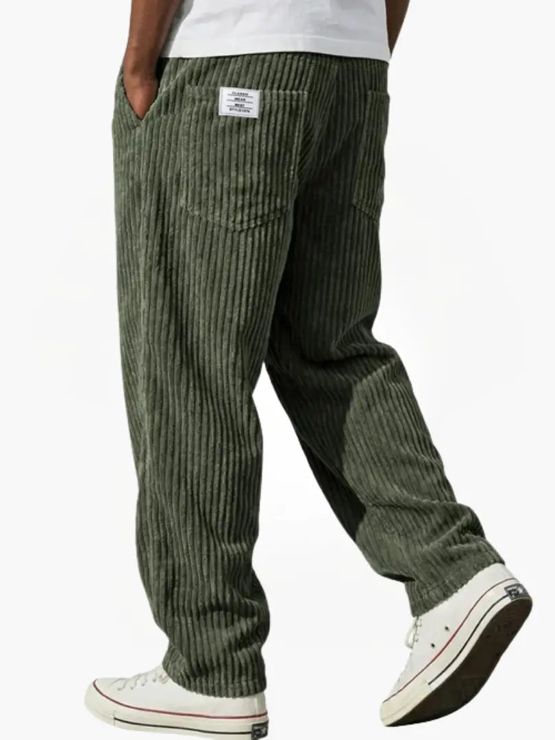 Relaxed Fit Corduroy Trousers