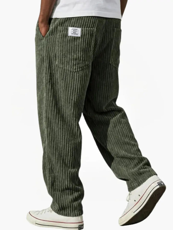 Relaxed Fit Corduroy Trousers