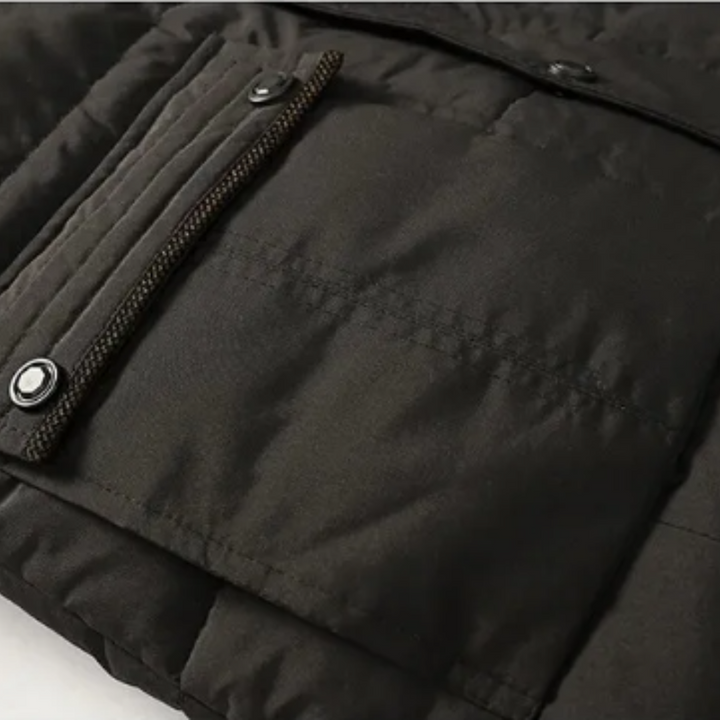 Elegant Padded Fleece Winter Jacket