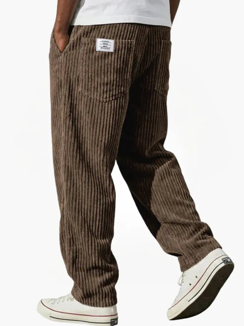 Relaxed Fit Corduroy Trousers