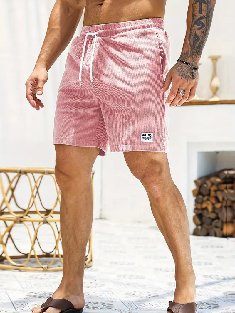 Everyday Corduroy Drawstring Shorts