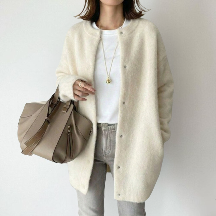 Longline Cashmere Cardigan