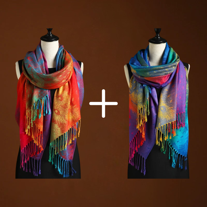 Gradient Cashmere Scarf