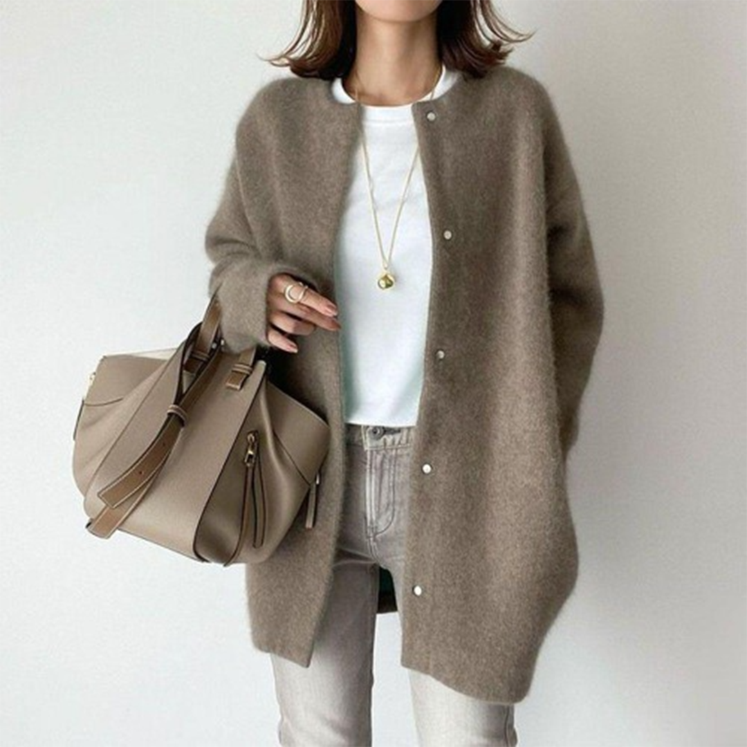 Longline Cashmere Cardigan