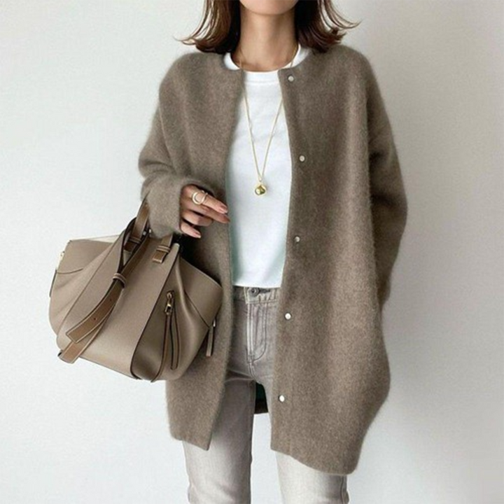 Longline Cashmere Cardigan